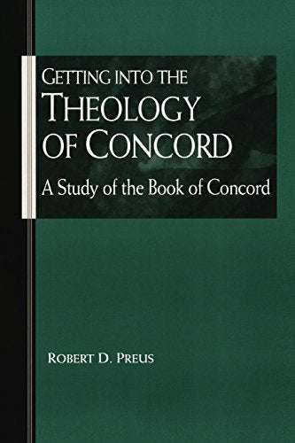 Getting into the Theology of Concord