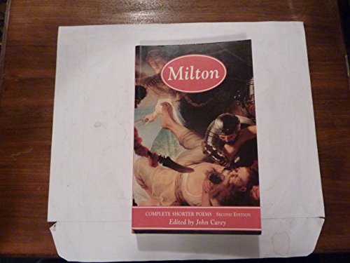 Milton: Complete Shorter Poems (2nd Edition)