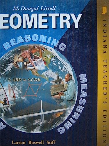 McDougal Littell High School Math Indiana: Teachers Edition Geometry 2004