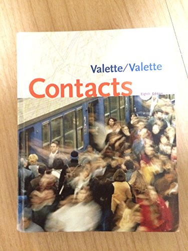 Contacts: Langue et culture françaises 8th edition