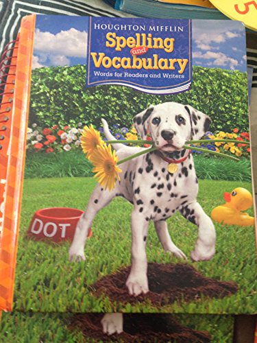 Houghton Mifflin Spelling and Vocabulary: Student Edition Non-Consumable Ball and Stick Grade 2 2006