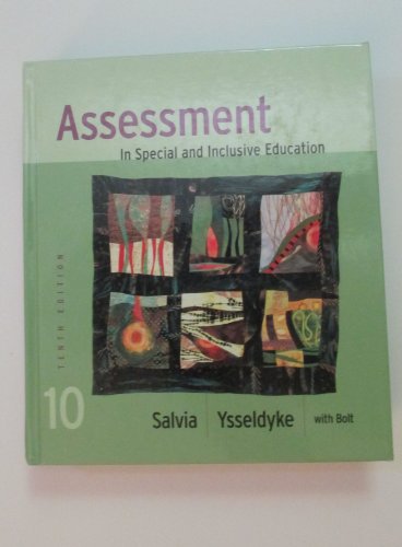 Assessment: In Special and Inclusive Education