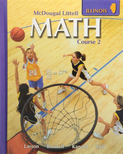 McDougal Littell Middle School Math Illinois: Student Edition Course 2
