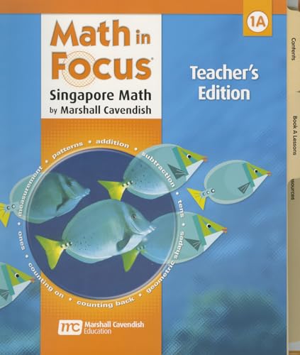 Teacher's Edition, Book A Grade 1 2009 (Math in Focus: Singapore Math)