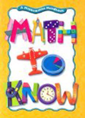 Math to Know: A Mathematics Handbook