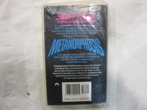 Metamorphosis ((The First Giant Novel) (Star Trek:The Next Generation))