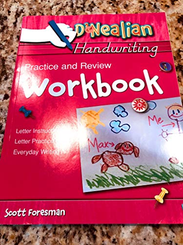 D'Nealian Handwriting Practice and Review Workbook, Grade K