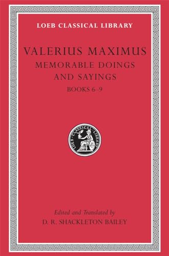 Memorable Doings and Sayings, Volume II: Books 6–9