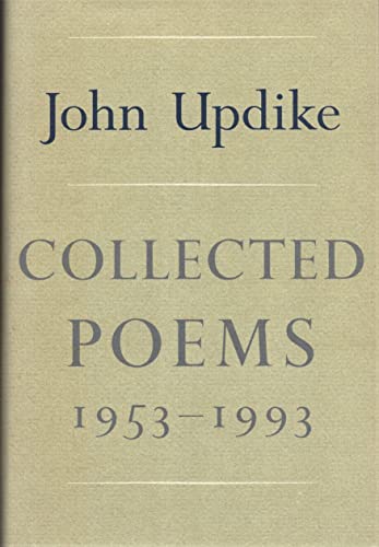 Collected Poems,: 1953-1993