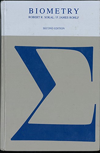 Biometry: The Principles and Practice of Statistics in Biological Research