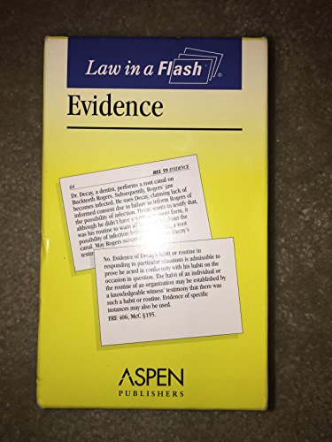 Law in a Flash Evidence