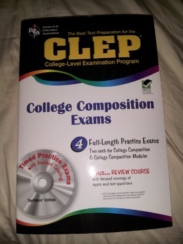 CLEP College Composition & College Composition Modular w/CD-ROM (CLEP Test Preparation)