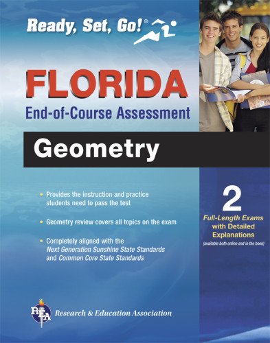 Florida Geometry End-of-Course Assessment Book + Online (Florida FCAT & End-of-Course Test Prep)