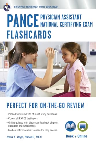 PANCE Flashcard Book + Online (PANCE Test Preparation)