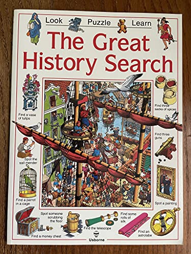The Great History Search (Look Puzzle Learn Series)