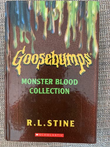 Goosebumps Monster Blood Collection(1,2 and 3) First Edition