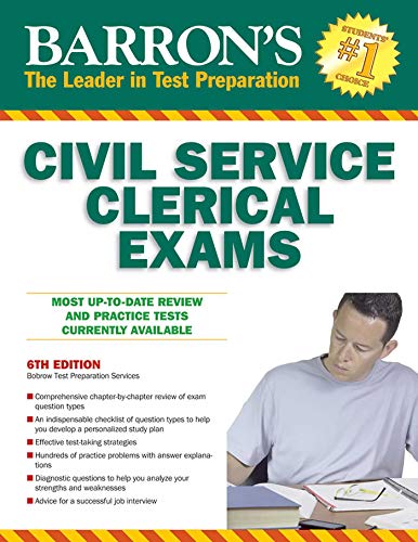 Civil Service Clerical Exam (Barron's Test Prep)