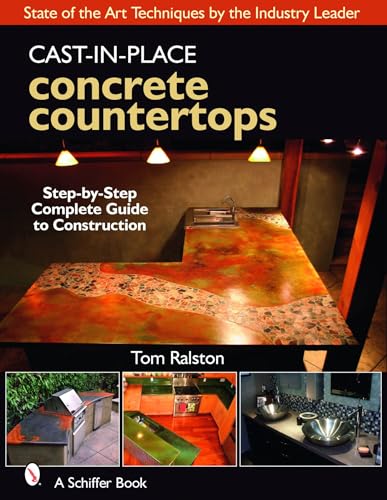 Cast-in-place Concrete Countertops: A Guide for Craftsmen (English and Spanish Edition)