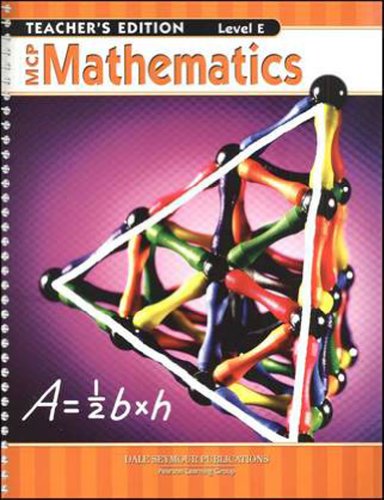 MCP MATHEMATICS LEVEL E TEACHER EDITION 2005C