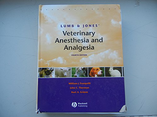 Lumb and Jones' Veterinary Anesthesia and Analgesia