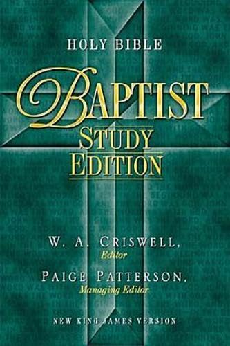Holy Bible - Baptist Study Edition Celebrate Your Heritage