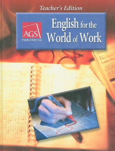 ENGLISH FOR THE WORLD OF WORK TEACHERS EDITION