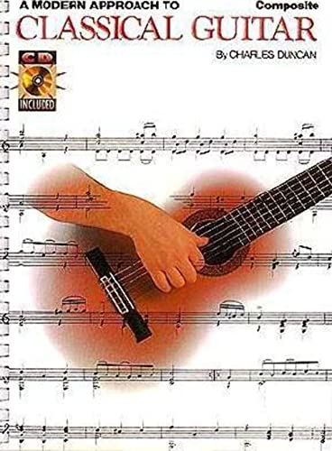 A Modern Approach to Classical Guitar - Composite (Books 1, 2 and 3) | Complete Method Guitar Technique | Classical Guitar Books with Audio CDs | Sheet Music Method Book