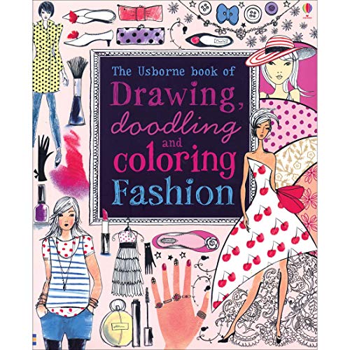 Drawing, Doodling And Coloring Fashion