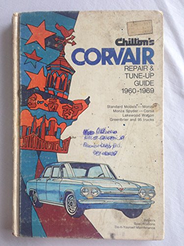 Chilton's Repair and Tune-Up Guide for the Corvair