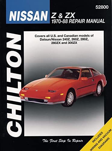 Chilton Nissan Z & ZX 70-88 Total Car Care Repair Manual