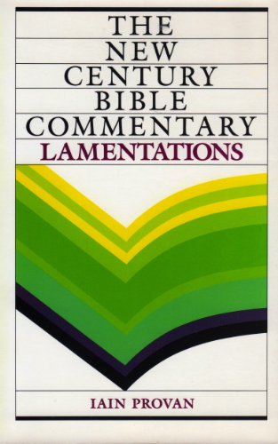 Lamentations (New Century Bible Commentary)