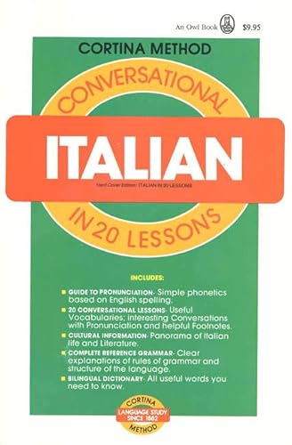 Conversational Italian: In 20 Lessons (Cortina Method)