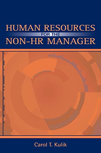 Human Resources for the Non-HR Manager
