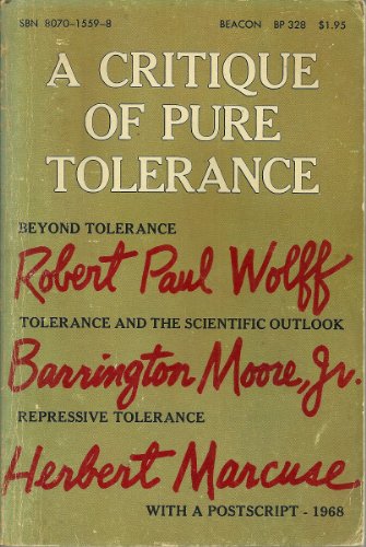 A Critique of Pure Tolerance