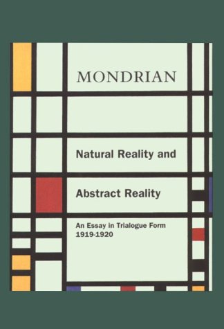 Natural Reality and Abstract Reality: An Essay in Trialogue Form/1919-1920