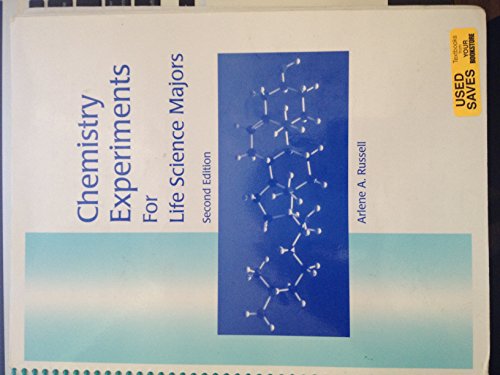 Chemistry Experiments for Life Science Majors