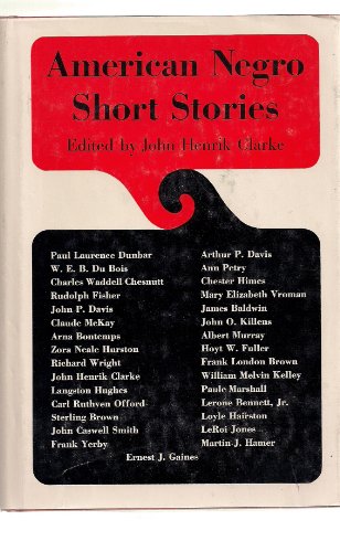 AMERICAN NEGRO SHORT STORIES