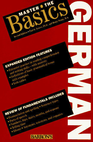 Master the Basics: German (German and English Edition)