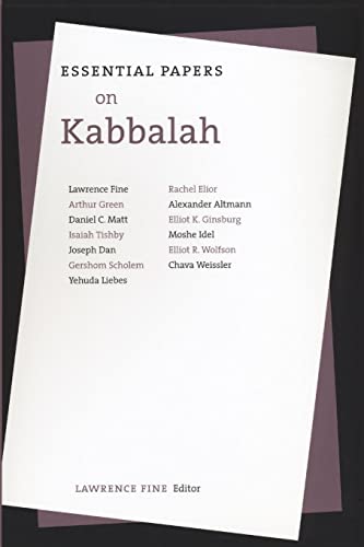 Essential Papers on Kabbalah (Essential Papers on Jewish Studies, 7)