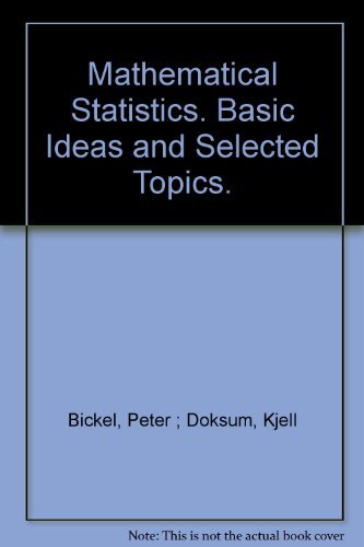 Mathematical Statistics: Basic Ideas and Selected Topics