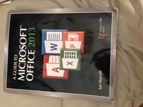A Guide to Microsoft Office 2013