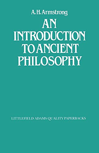 An Introduction to Ancient Philosophy (Littlefield, Adams Quality Paperback)