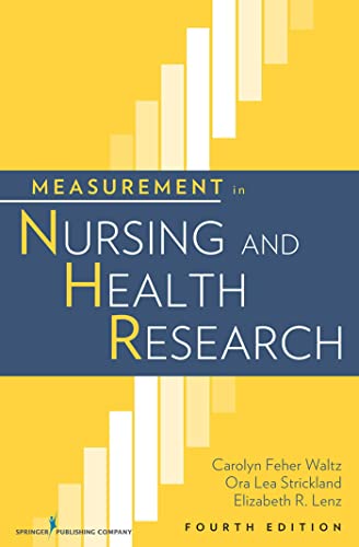 Measurement in Nursing and Health Research