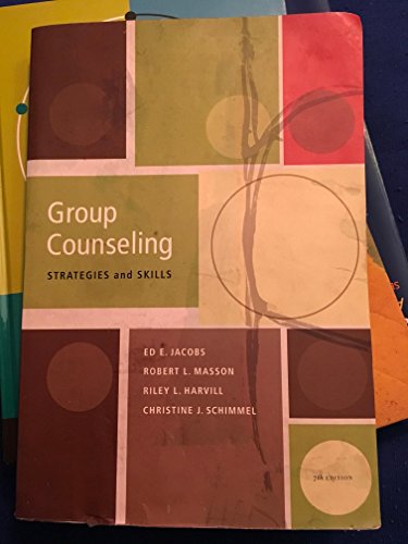 Group Counseling: Strategies and Skills, 7th Edition
