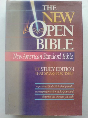 Holy Bible: The New Open Bible, Study Edition, New American Standard Bible