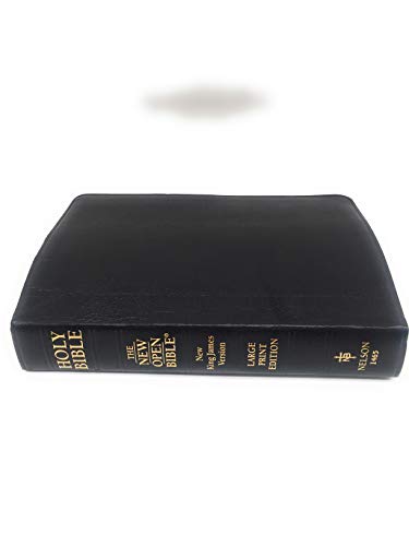 New Open Large Print Study Bible