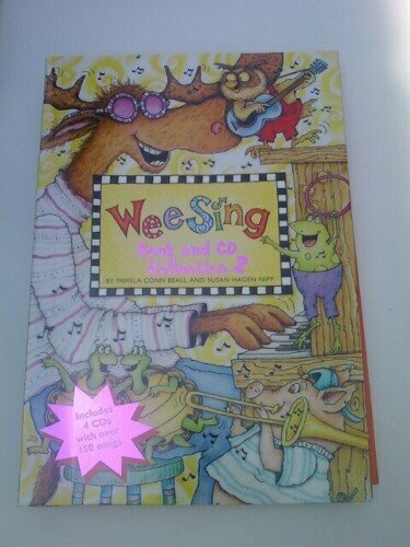 Wee Sing Book and Cd Collection #2 (2 Soft Cover Books and 4 Cds) (Wee Sing 2)