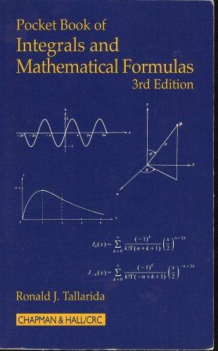 Pocket Book of Integrals and Mathematical Formulas, 3rd Edition