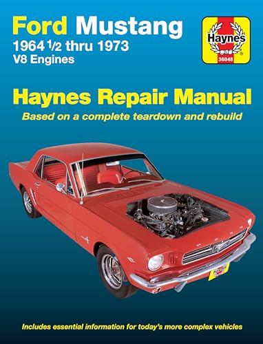 Ford Mustang, Mach 1, GT, Shelby, & Boss V-8 (64-73) Haynes Repair Manual