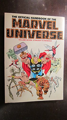 The Official Handbook of the Marvel Universe: Stingray to Wendigo (007)